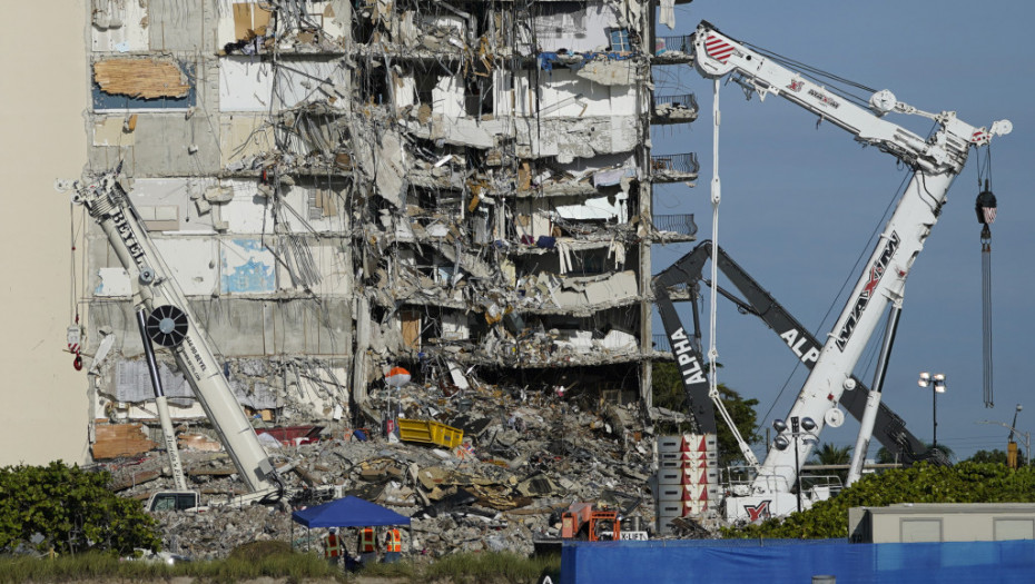 Broj žrtava povećan na 60, izvučeno još šest tela iz ruševina zgrade u Majamiju