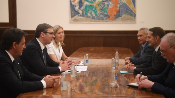 Vučić razgovarao sa direktorom Spoljne obaveštajne službe Rusije