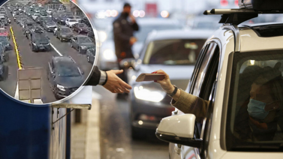 Na prelazu Gradina i Gostun vozila čekaju 30 minuta