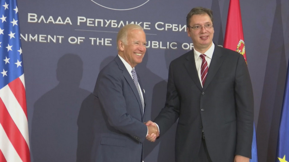 Bajden poslao čestitku Vučiću: Ohrabrujem Srbiju da napravi pomak u cilju brze normalizuje odnosa sa Kosovom