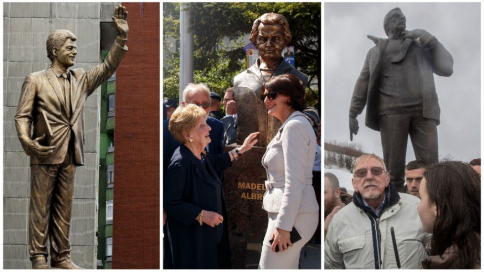 Uroševac dobija statuu Bajdena: Posle Klintona i Olbrajtove, kosovski Albanci dižu bistu još jednom Amerikancu