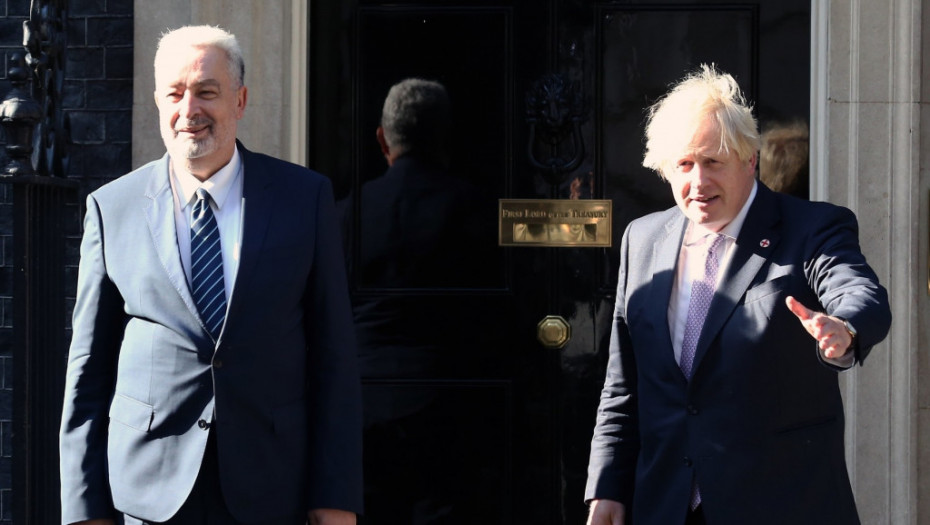 Krivokapić nakon susreta sa Džonsonom: Ekspertska vlada dobila snažnu podršku Velike Britanije