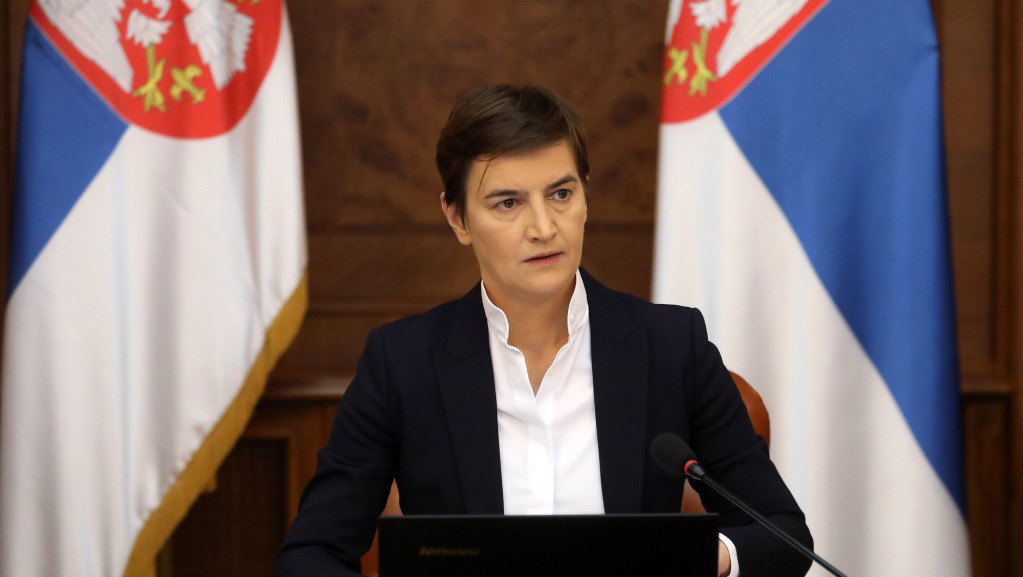 Brnabić: Dijalog nikad teži, sa Kurtijem nemoguće razgovarati