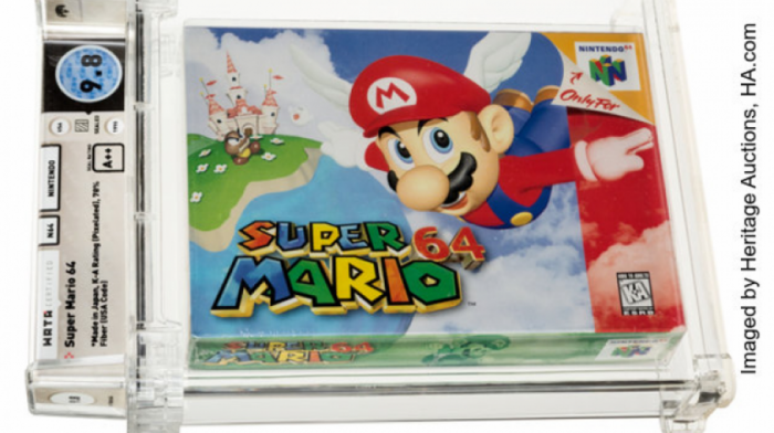 Igrica "Super Mario" prodata na aukciji za rekordnih 1,56 miliona dolara