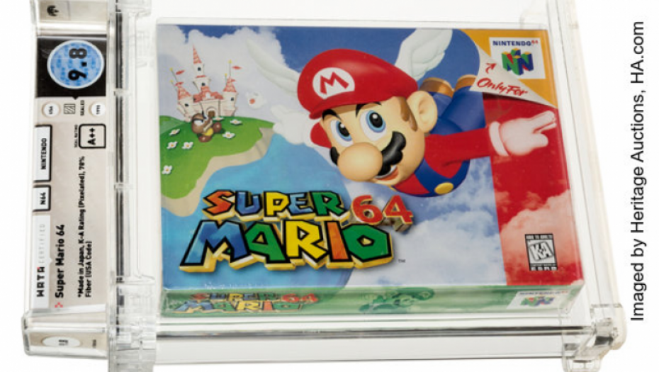 Igrica "Super Mario" prodata na aukciji za rekordnih 1,56 miliona dolara