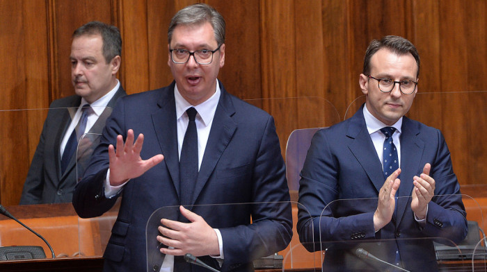 Vučić proglašen za počasnog građanina Zvečana: "Dok je moje reči, vijoriće se srpska zastava"