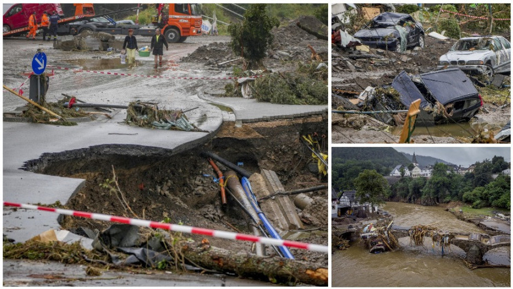 Vodena stihija nosi sve pred sobom: Nemačku je zadesila jedna od najvećih katastrofa još od Drugog svetskog rata