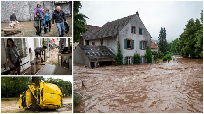 Broj žrtava katastrofalnih poplava u Evropi porastao na 150, na stotine se vodi kao nestalo: "Nema vremena za napuštanjem kuća"