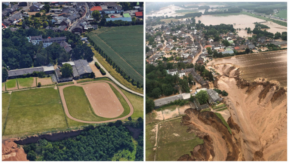 Nemački grad neprepoznatljiv, katastrofalne posledice poplava na zapadu Evrope
