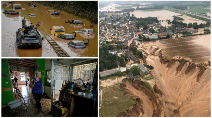 Nezapamćene poplave u Evropi, fotografije pre i posle otkrivaju razmere katastrofe