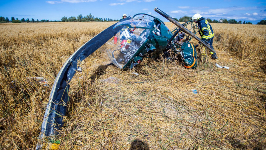 Dve osobe poginule u udesu helikoptera u Ukrajini