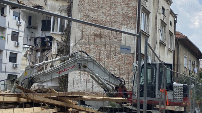 Prvi snimak zgrade na Vračaru posle novog urušavanja