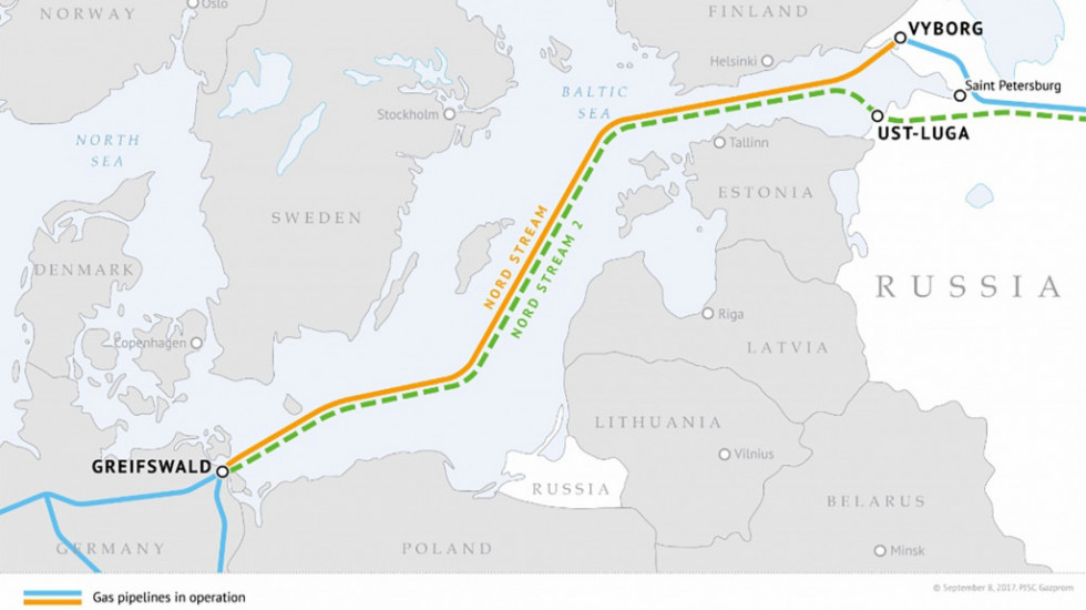 Nemačka prelomila: Transport ruskog gasa Severnim tokom 2 neće ugroziti ekonomiju EU