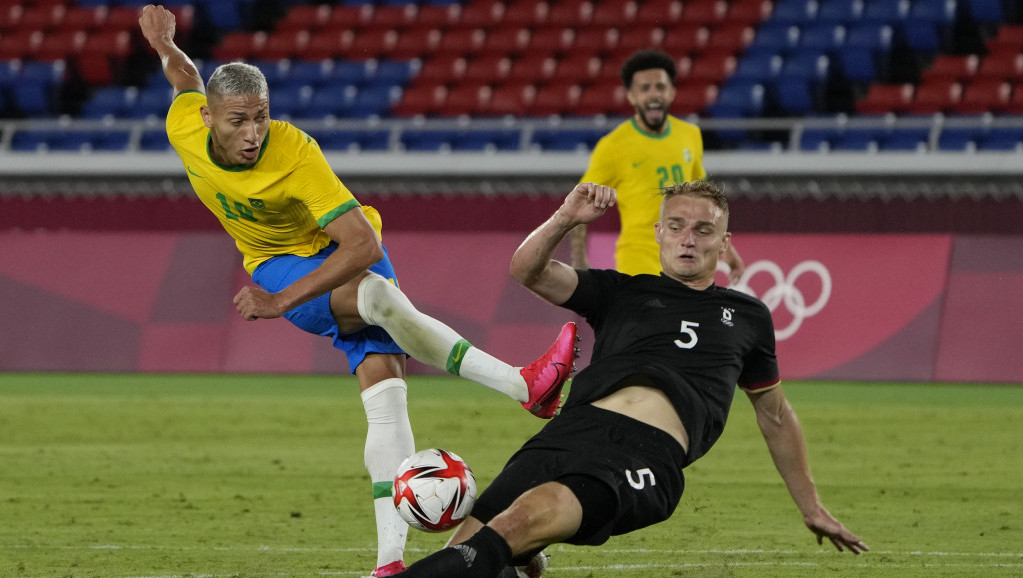 Brazil silovit na startu olimijskog turnira: Het-trik Rišarlisona protiv Nemačke