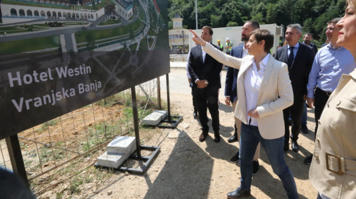 Brnabić: Hotelski kompleks u Vranjskoj banji prekretnica za srpski turizam