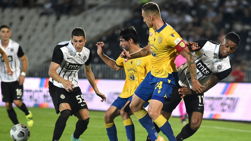 Dunajska Streda ubedljivo poražena u domaćem prvenstvu pred revanš meč sa Partizanom