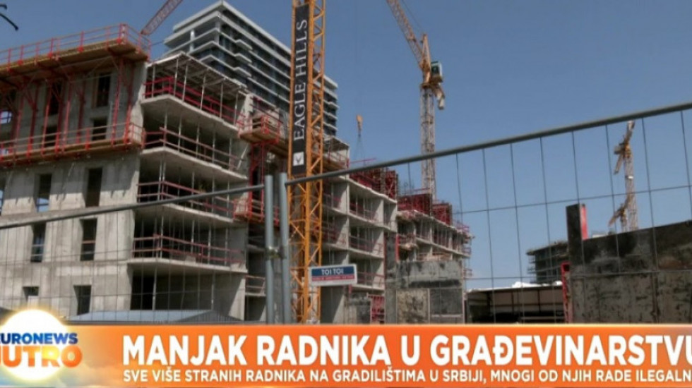 Naši građevinci odlaze u inostranstvo, a sve više stranaca angažovano na izgradnji objekata i puteva u Srbiji