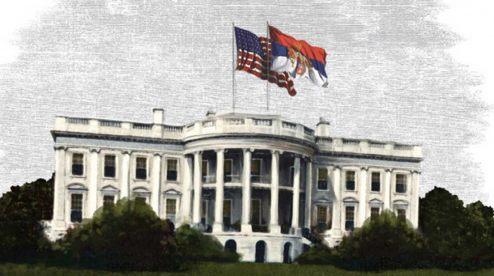 Obeležen dan kada se na Beloj kući vijorila srpska zastava