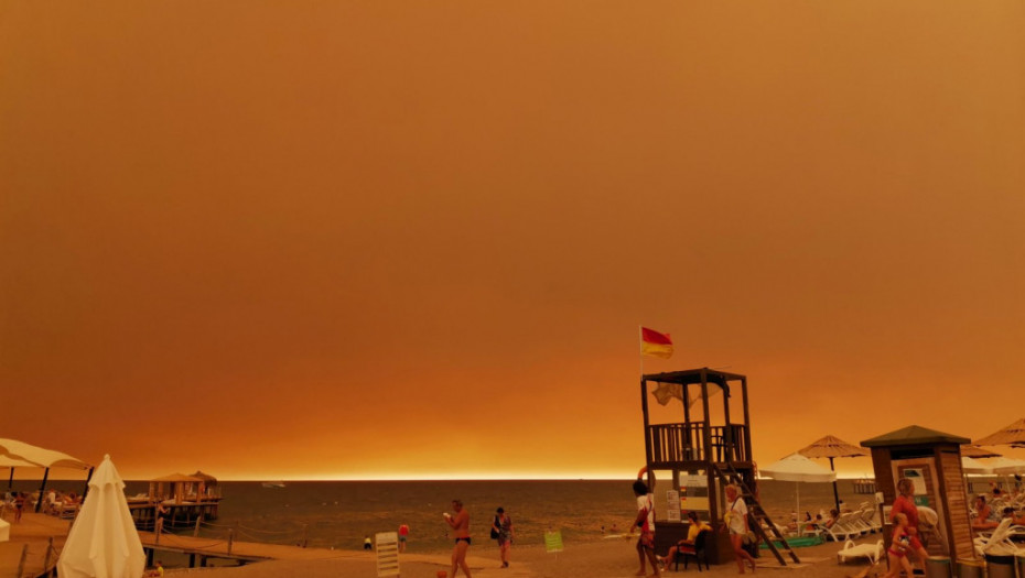 Zbog velikog požara iznad Bodruma evakuisano 100 ruskih turista