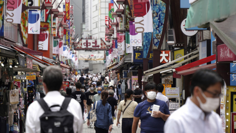 Tokio četvrti dan za redom ima više od 5.000 novoobolelih