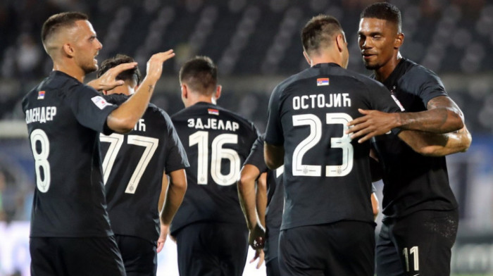Puni smo euforije i želje za pobedom: Fudbaleri Partizana motivisani pred Soči