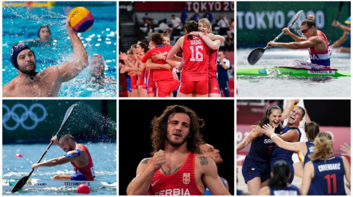 Broj 13 nije baskuzan: Olimpijska medalja  i tri plasmana u ekipna polufinala za srpske sportiste u Tokiju