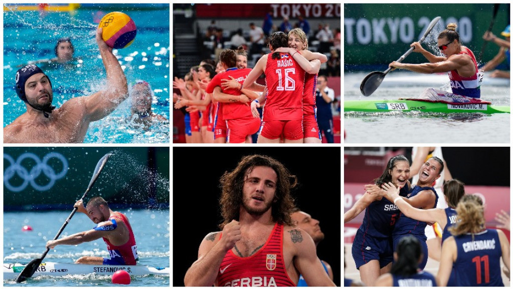 Broj 13 nije baskuzan: Olimpijska medalja  i tri plasmana u ekipna polufinala za srpske sportiste u Tokiju
