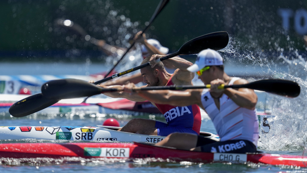 Stefanović završio na 11. mestu: Kajakaš bio trećeplasiran u B finalu