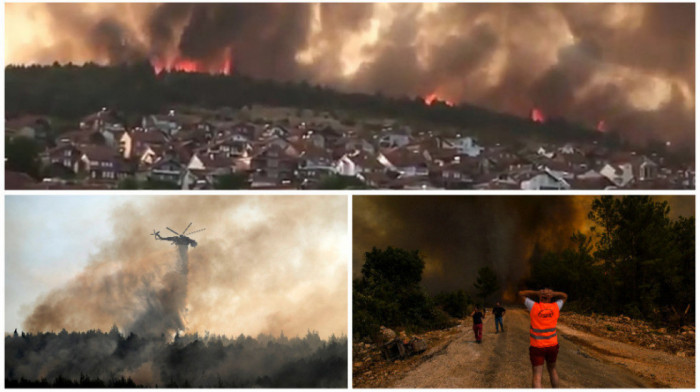 Požari se ne smiruju u Grčkoj, Turskoj i Severnoj Makedoniji - vatrogasci se danonoćno bore s plamenom