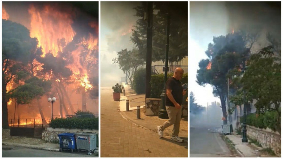 Dramatičan snimak požara u Grčkoj, zabeležena i prva žrtva