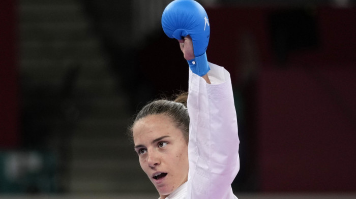 Jovana Preković u finalu Svetskog prvenstva u karateu