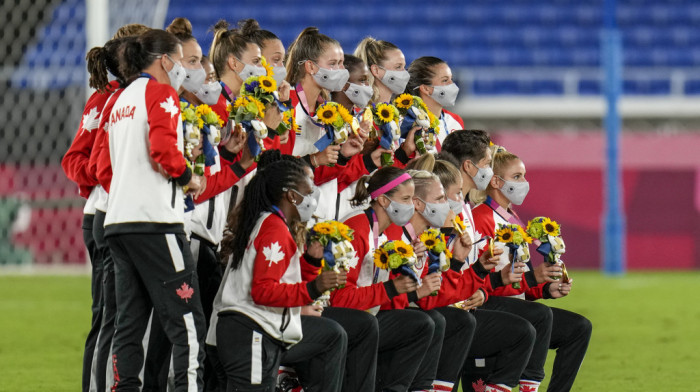 Finale fudbalskog olimpijskog turnira za žene: Kanada bolja od Švedske posle boljeg izvođenja penala