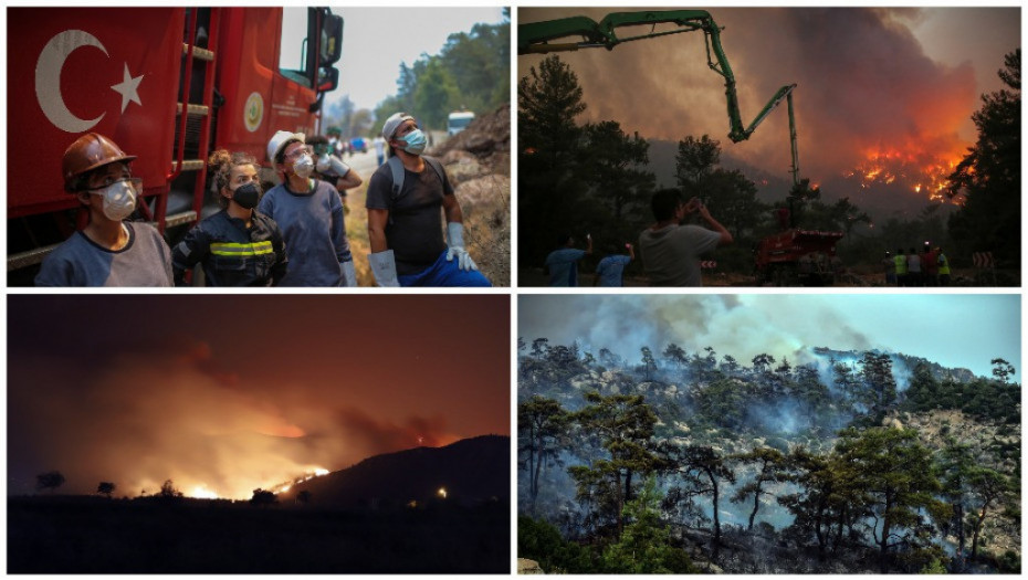 Požari ne popuštaju, Turska se bori sa još 13 vatrenih stihija, za deset dana izbilo je čak 209