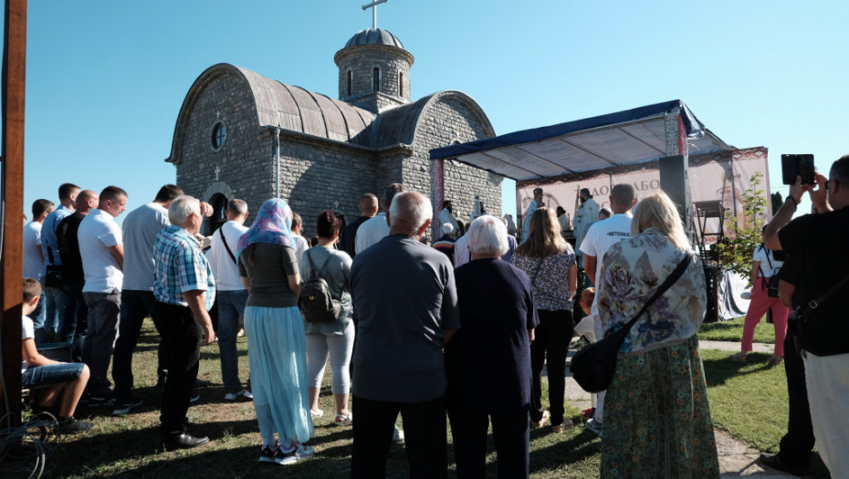 Sabor na KiM u Osojanu u čast Amfilihija, liturgiju služio mitropolit Joanikije