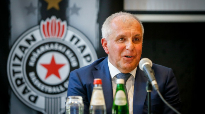 Željko Obradović odradio prvi trening od povratka u Partizan: Pred nama je mnogo rada