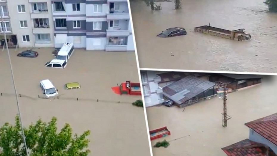 Bujične poplave pogodile Tursku - evakuisana bolnica, dve osobe nestale