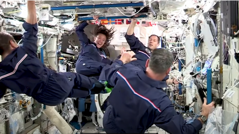 Po ugledu na Japan i astronauti na MSS održali nezvaničnu svemirsku Olimpijadu