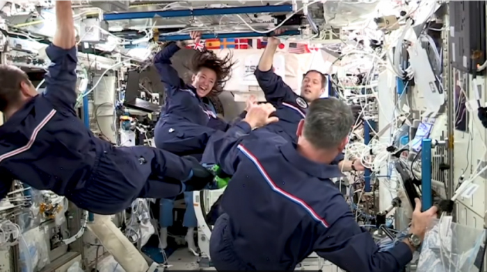 Po ugledu na Japan i astronauti na MSS održali nezvaničnu svemirsku Olimpijadu