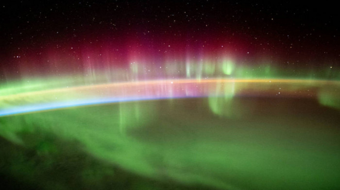 Neverovatan snimak polarne svetlosti iz svemira: Aurora australis snimljena sa visine od 430 kilometara