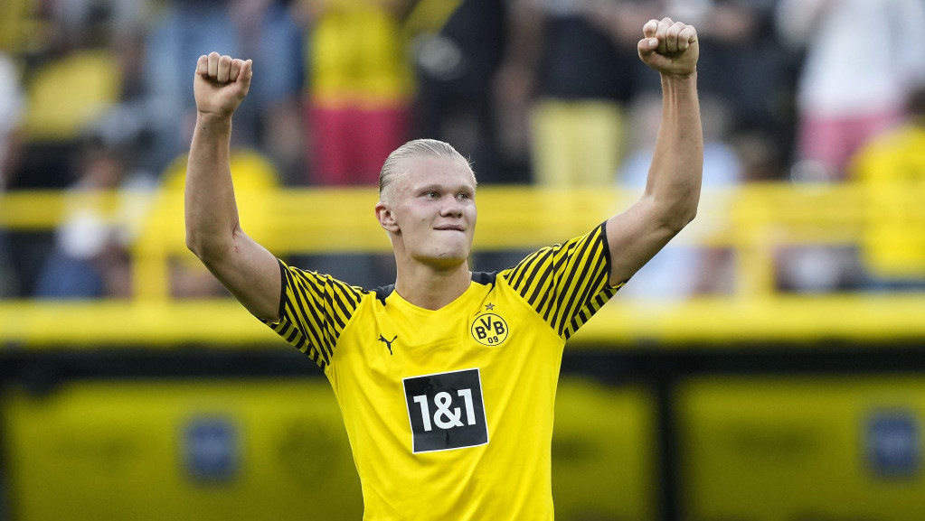 Haland vodio Dortmund do ubedljive pobede: Pet golova u mreži Ajntrahta iz Frankfurta