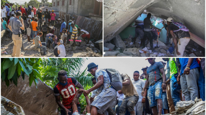 VIDEO Dramatične scene spasavanja ljudi posle zemljotresa na Haitiju