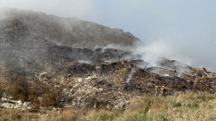 Gradska uprava: Na deponiji u Vinči nije primećeno širenje požara