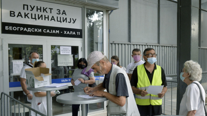 Vakcinacija trećom dozom bez zakazivanja na 25 punktova u Beogradu