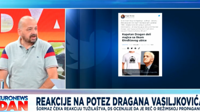 Šormaz traži reakciju tužilaštva zbog inicijative fondacije Kapetana Dragana, DS smatra da je to "manipulacija"