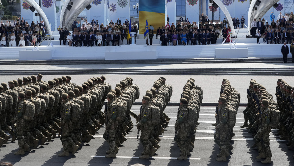 Vojna parada u Ukrajini, obeleženo 30 godina nezavisnosti