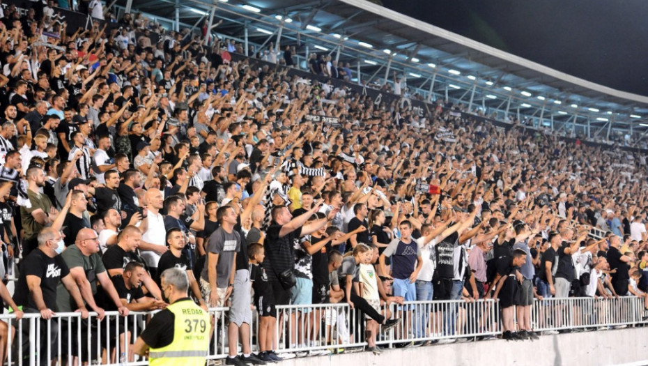 Partizanov apel navijačima: Podrška, bez ulaska na teren
