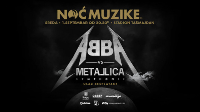 Noć muzike se odlože zbog lošeg vremena: Simfonijski "sudar" popa i metala pomeren za 1. septembar