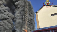 Vatra "progutala" zgradu od 15 spratova u predgrađu Milana