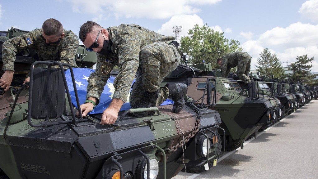 Kosovske snage izvele vežbu "Srebrna sablja" u Đakovici