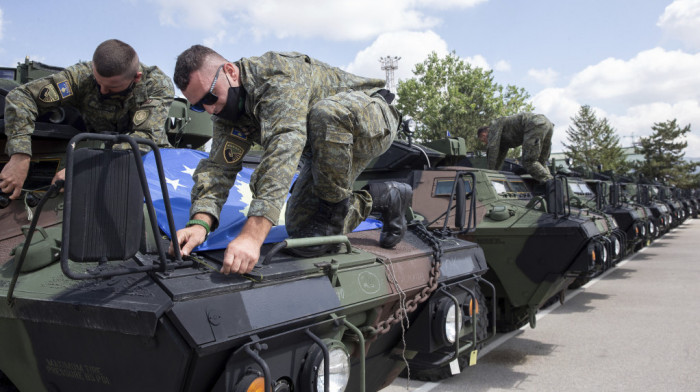 Kosovske snage izvele vežbu "Srebrna sablja" u Đakovici